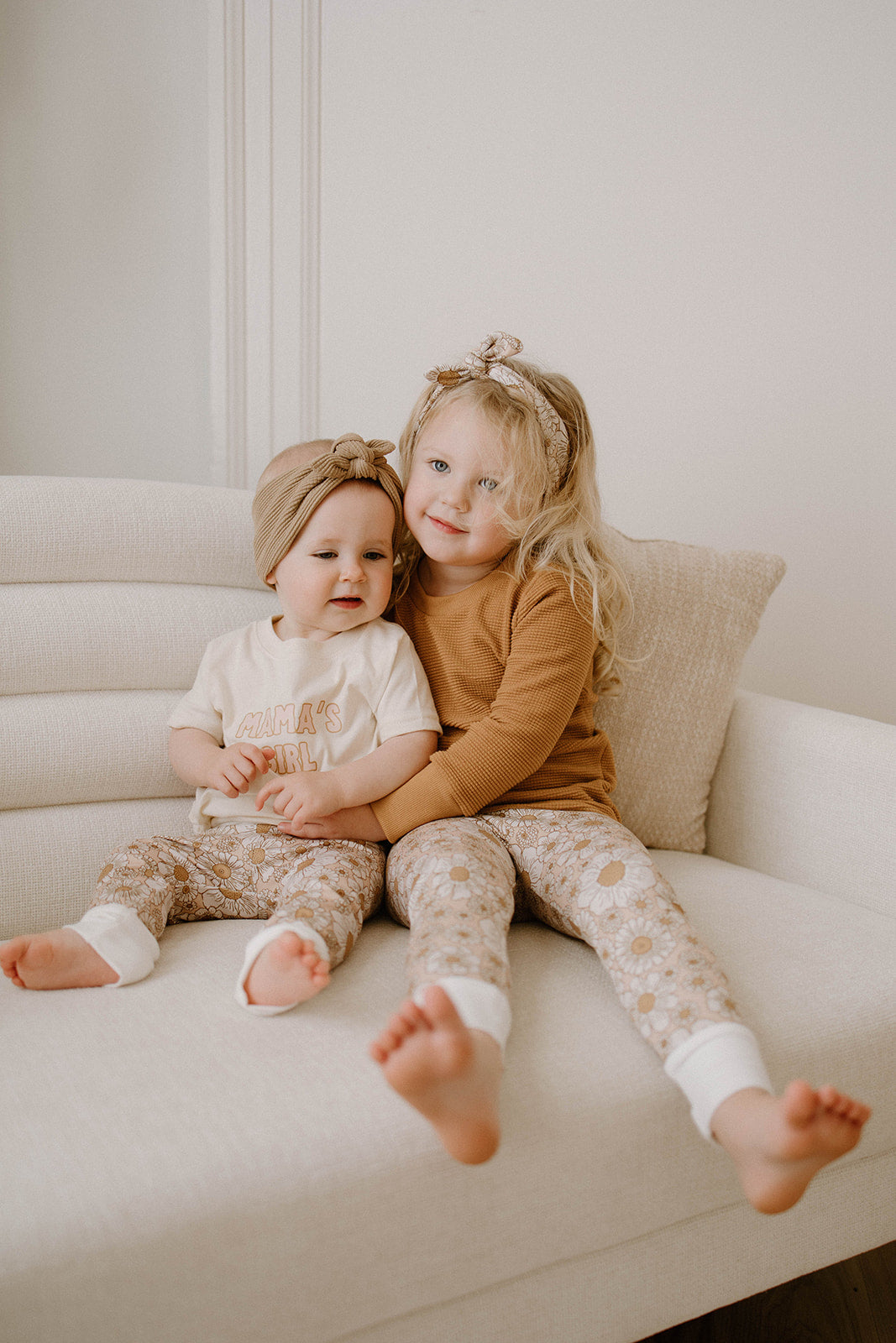 Babe Knotted Headband | Cocoa Waffle