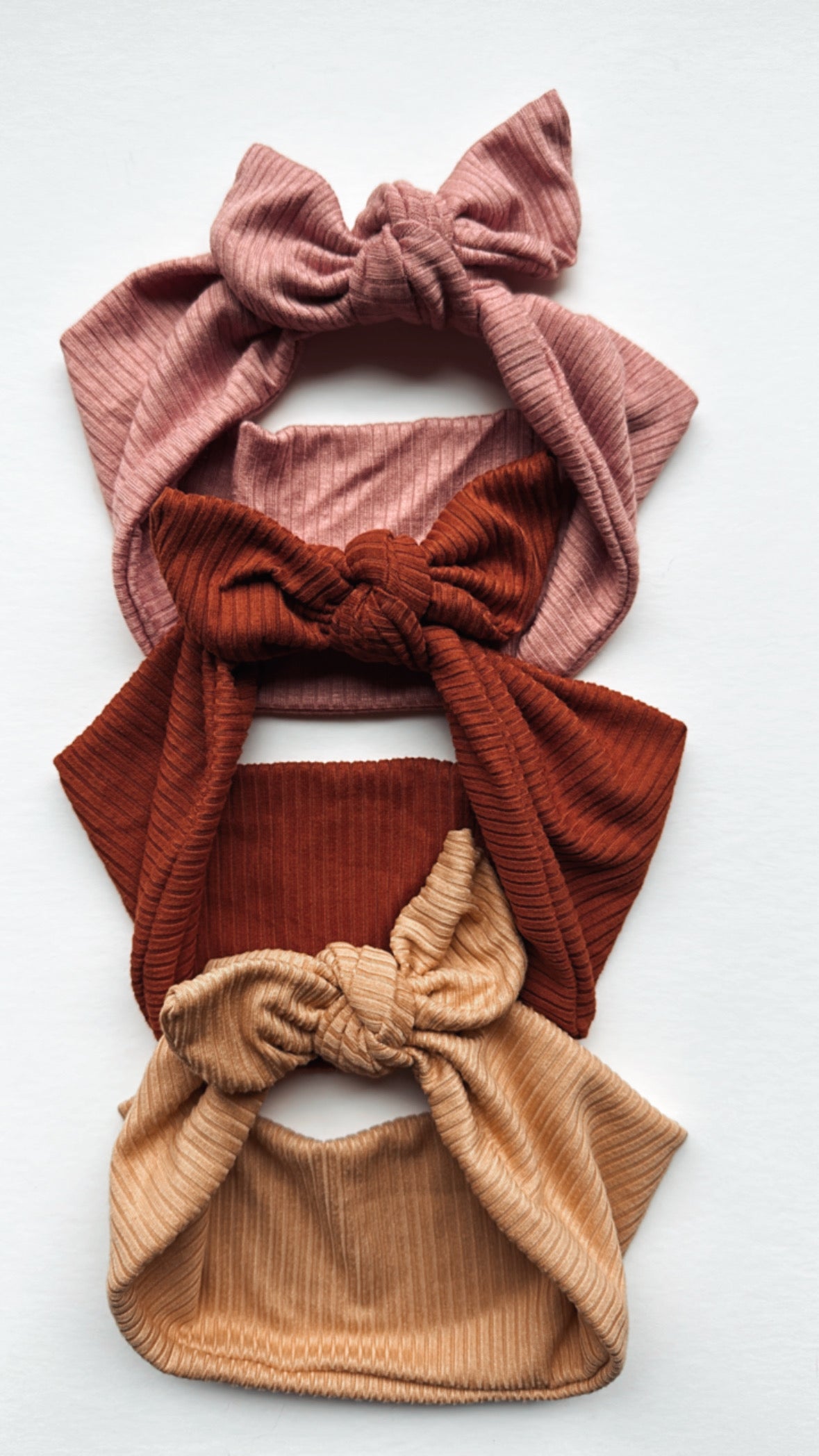 PREORDER Babe Knotted Headband | Golden Ribbed