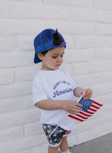 COTTON TEE | Proud to be an American