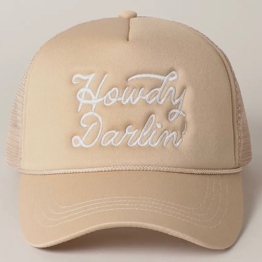 Embroidered Hat | Howdy Darlin’