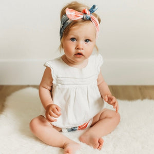 Adult or Babe Knotted Headband | Stars + Stripes