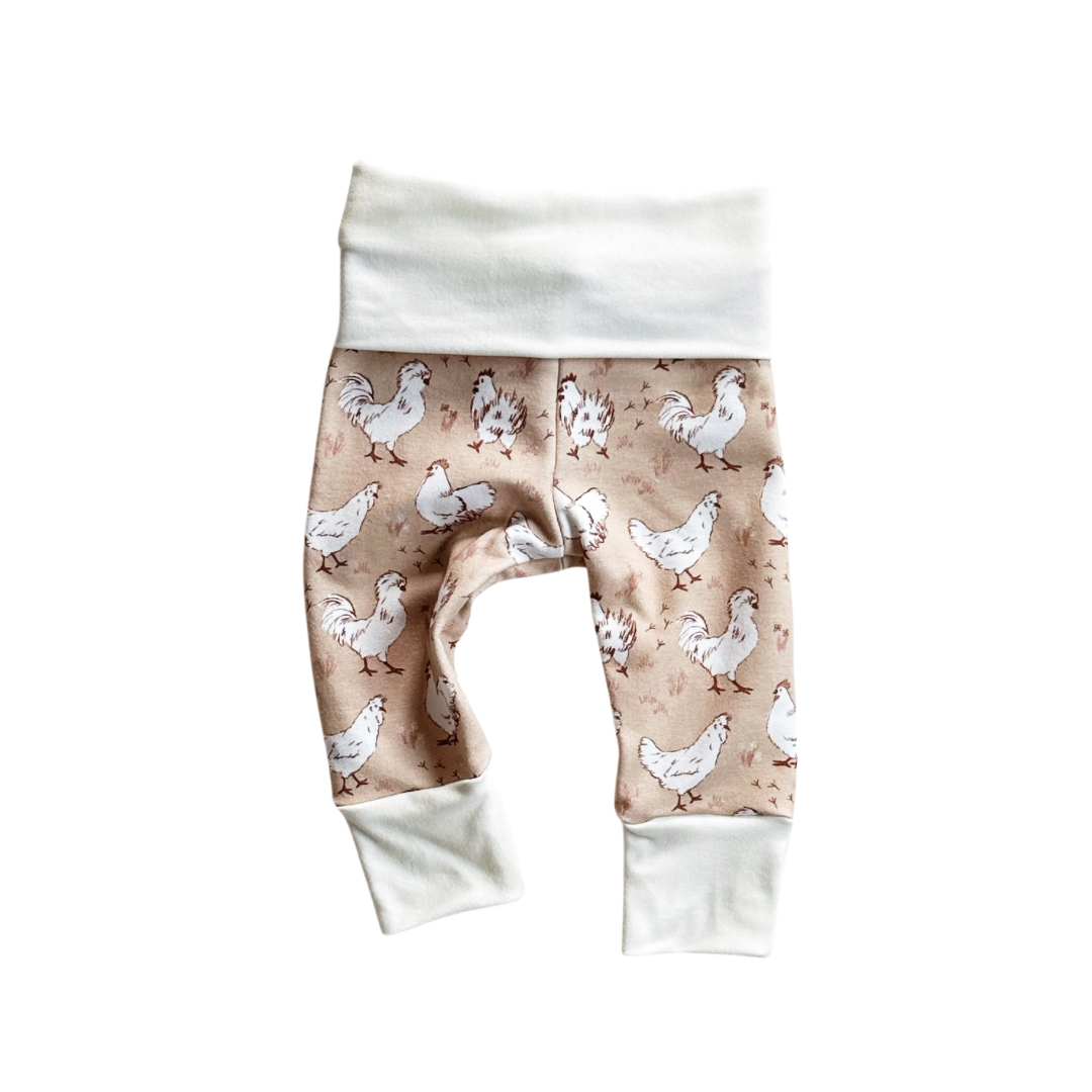 FINAL FEW | French Terry Leggings | Chickens