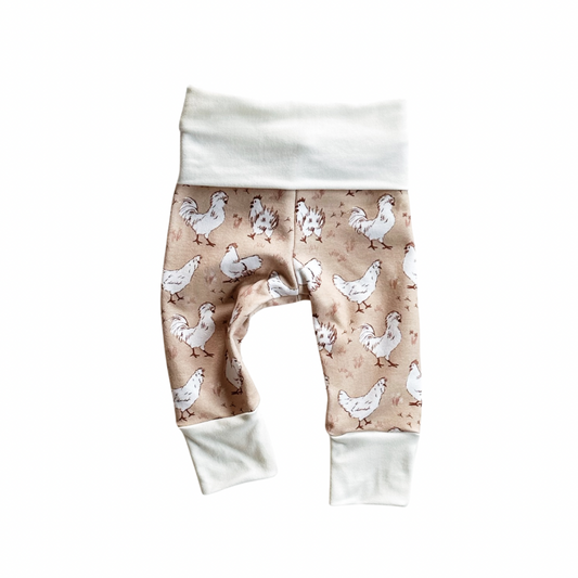 FINAL FEW | French Terry Leggings | Chickens