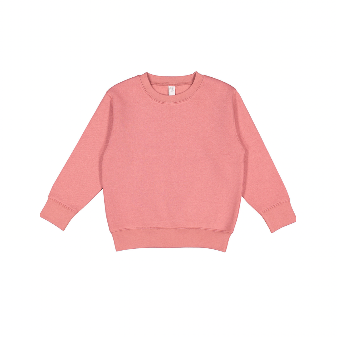 FLEECE CREW  | Blank Mauve