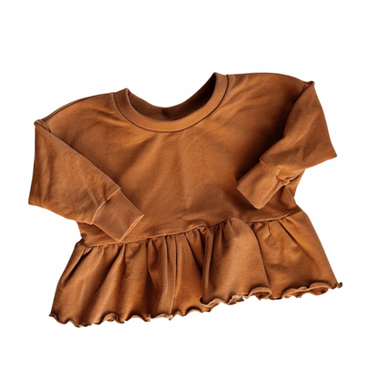 Collab w/ Rose Posey | Carmel Ruffle Peplum