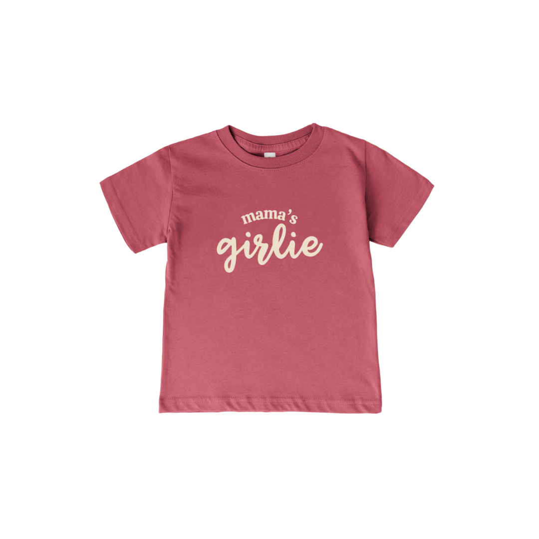 100% FINE Cotton TEE | Mama’s Girlie