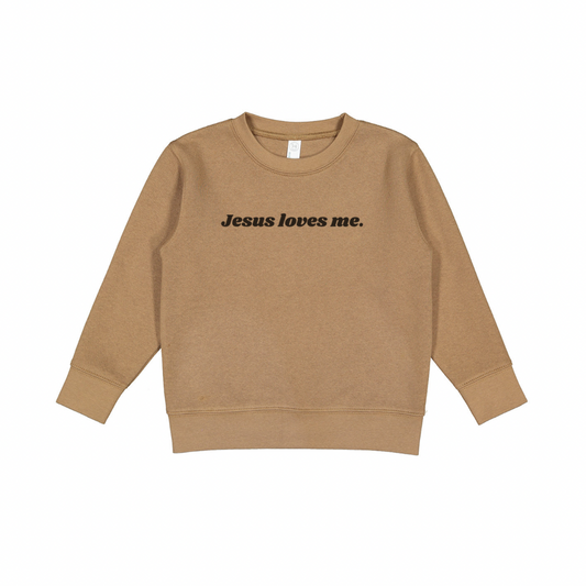 FLEECE CREW  | Jesus Loves Me