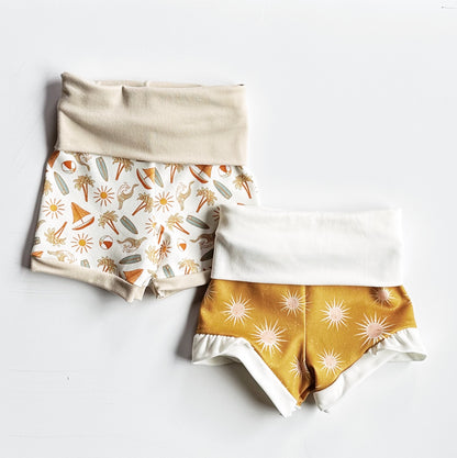 Ruffle Shortie - SUNSHINE