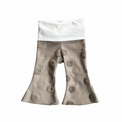 Handmade Leggings | 3D Floral Flare
