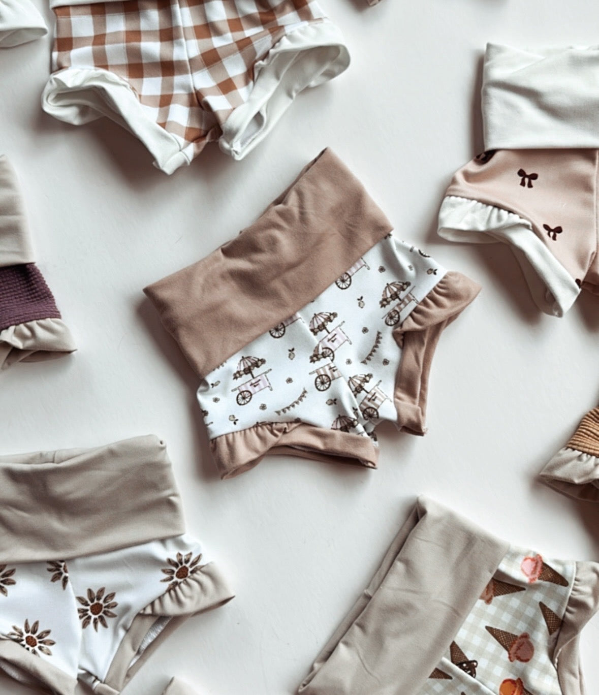 Ruffle Shortie - Sunflower