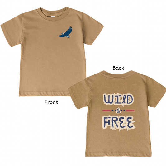 100% FINE Cotton TEE | Wild & Free