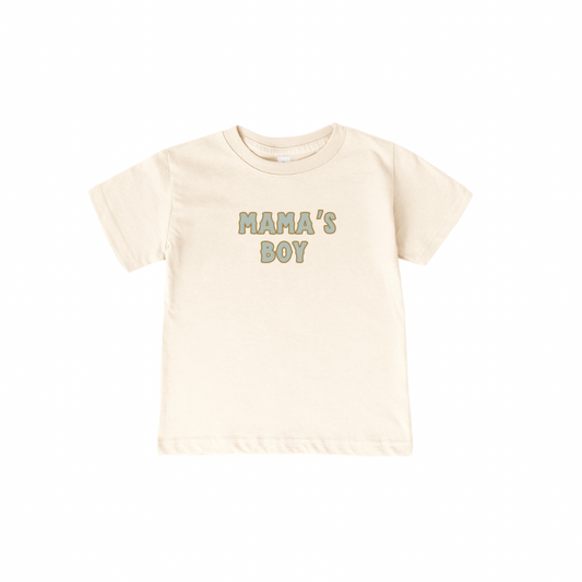 100% FINE Cotton TEE | Mama’s Boy