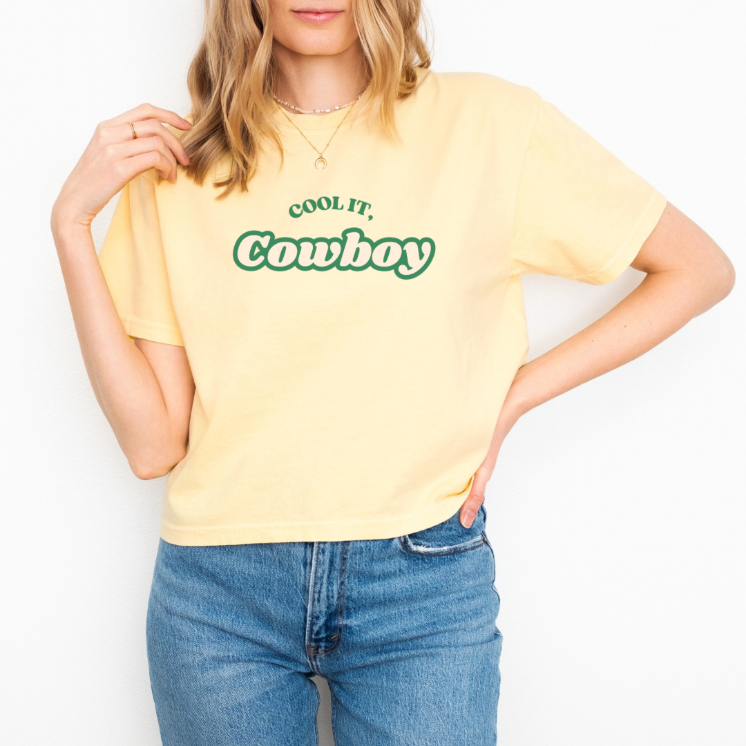 ADULT UNISEX TEE | Cool it Cowboy |2 Options