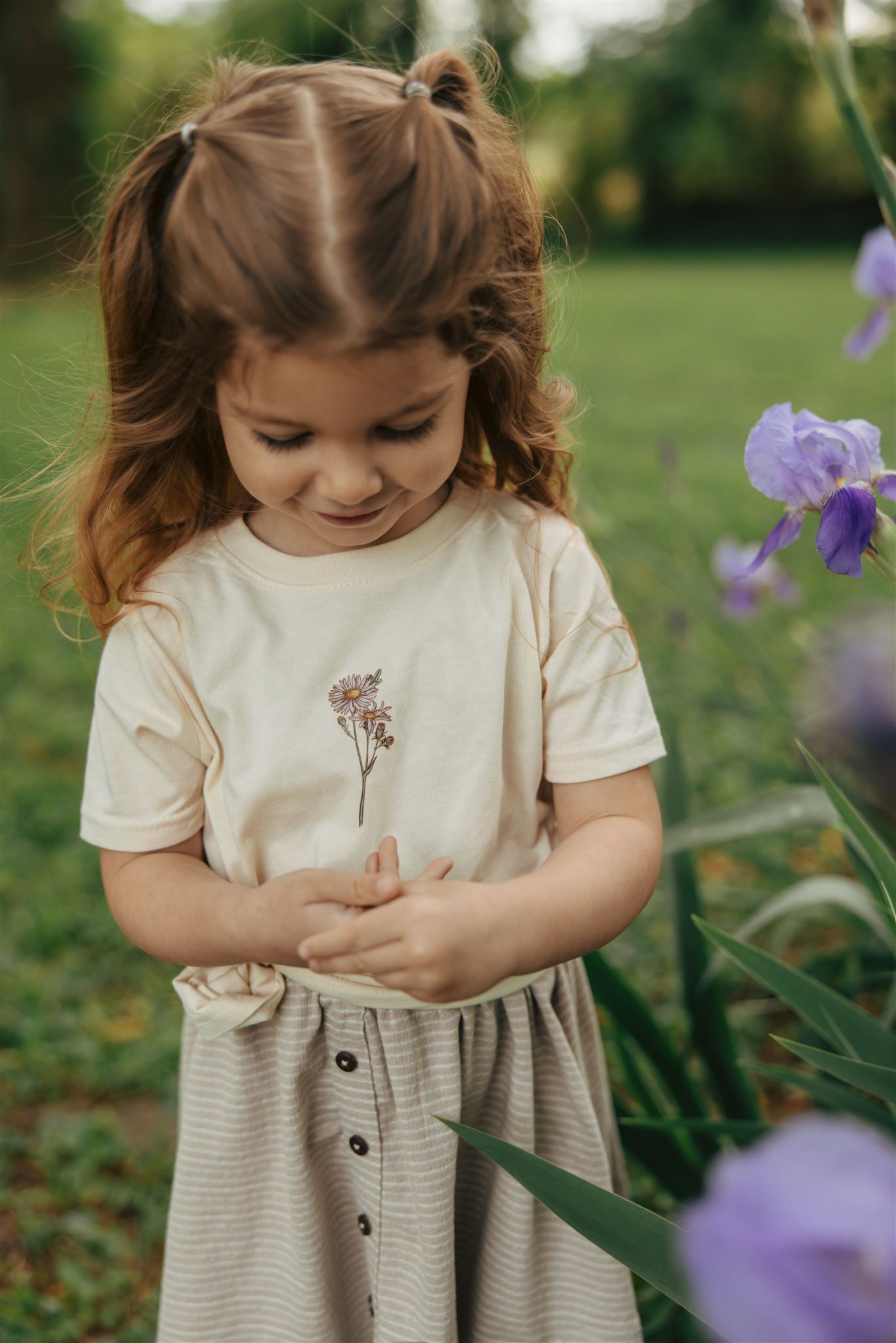 COTTON TEE | BIRTH FLOWER | leave note at checkout