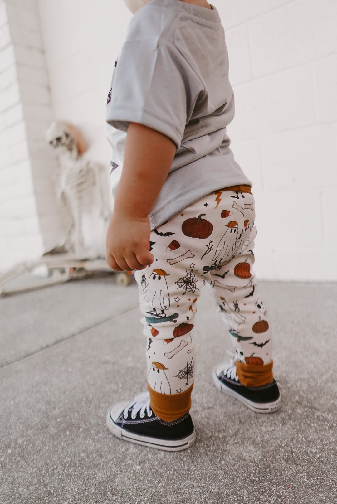 Signature Leggings | Skater Ghost