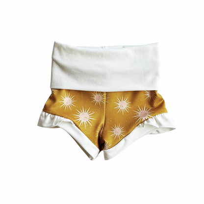 Ruffle Shortie - SUNSHINE