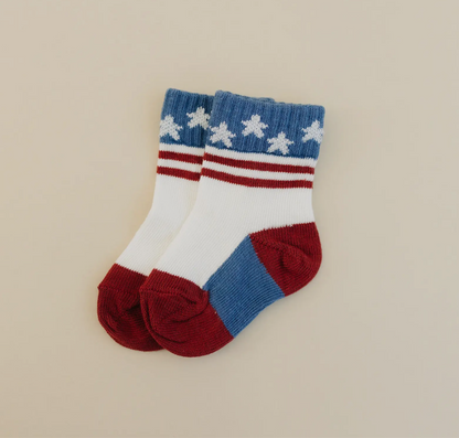 Stars & Stripes Infant/Toddler/Adult Socks