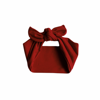 Babe or Adult Knotted Headband | True Red