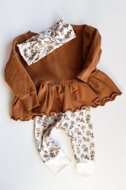 Collab w/ Rose Posey | Carmel Ruffle Peplum