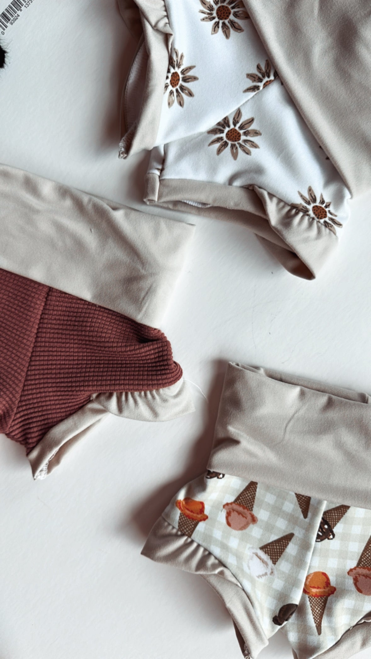 Ruffle Shortie - Sunflower