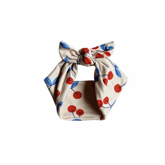 Babe or Adult Knotted Headband | American Cherry