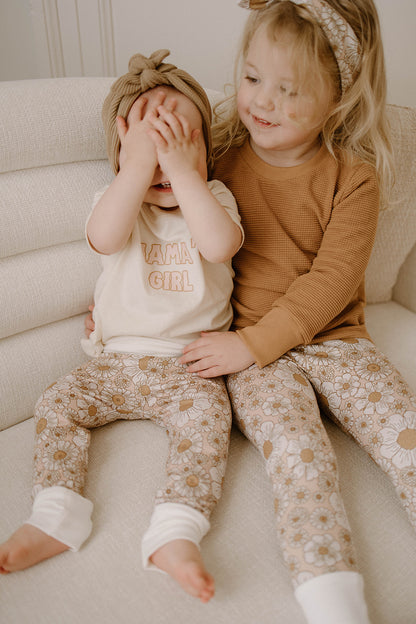 Handmade Leggings | Blush Daisy