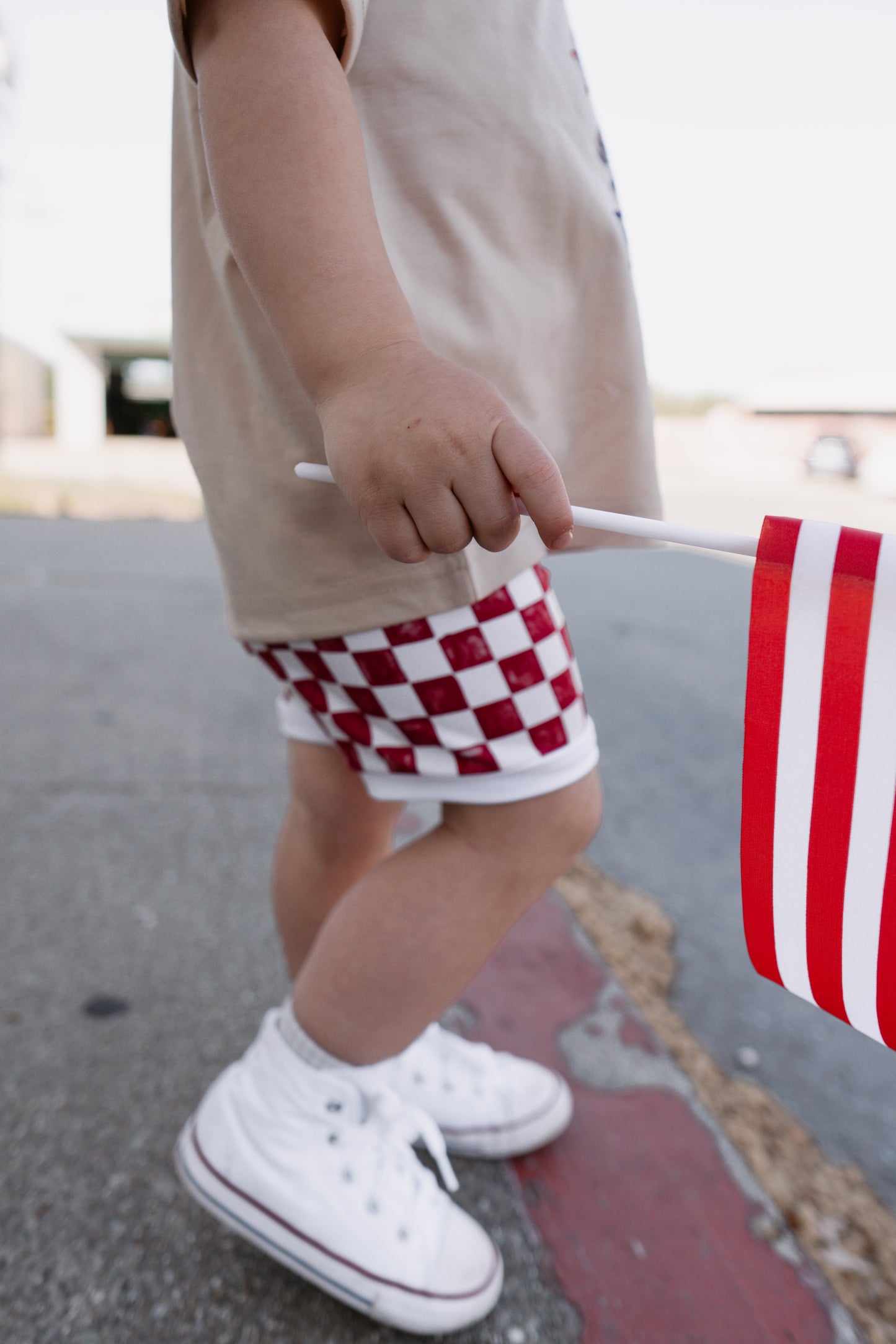 LOW INVENTORY Original Shortie - Red Check