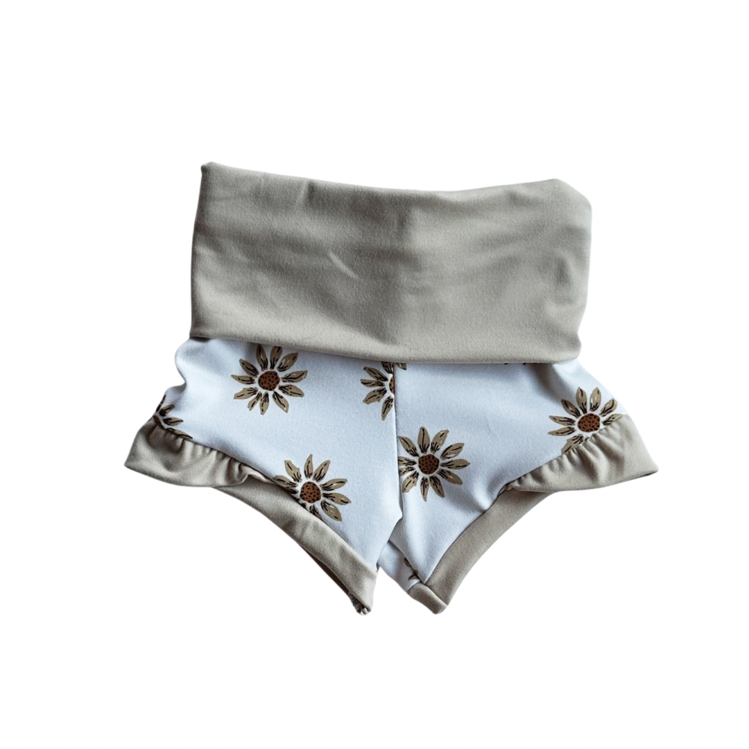 Ruffle Shortie - Sunflower