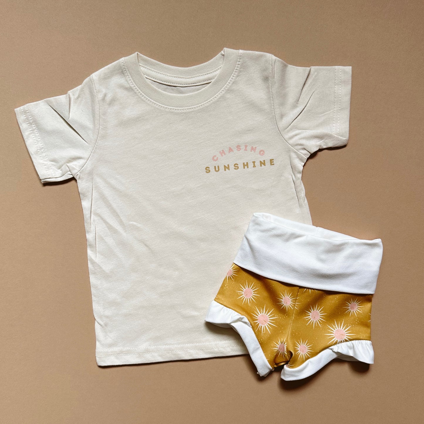 Ruffle Shortie - SUNSHINE