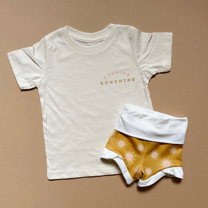 Ruffle Shortie - SUNSHINE