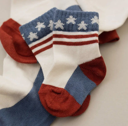 Stars & Stripes Infant/Toddler/Adult Socks