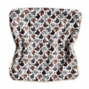 Minky Lovey | Mickey Pumpkin