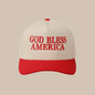 ADULT HAT | God Bless America | Red