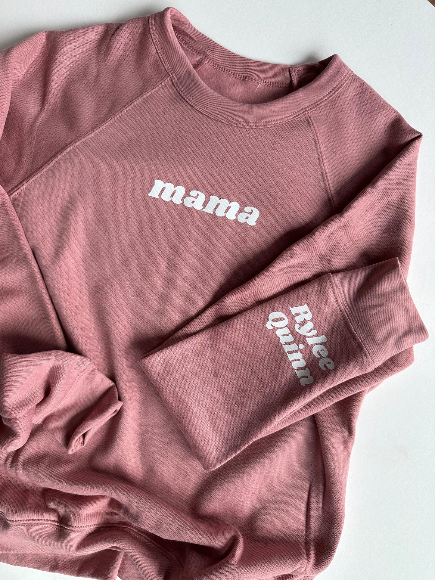 ADULT CREW | Custom Names | mama grandma nana etc