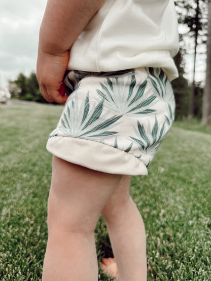 Ruffle Shorties - CACTI ALOE