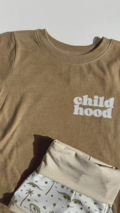 100% FINE Cotton TEE | These are the Days | Front & Back